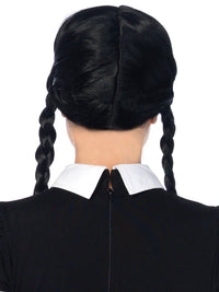 Women's Braided Wednesday Costume Cosplay Wig