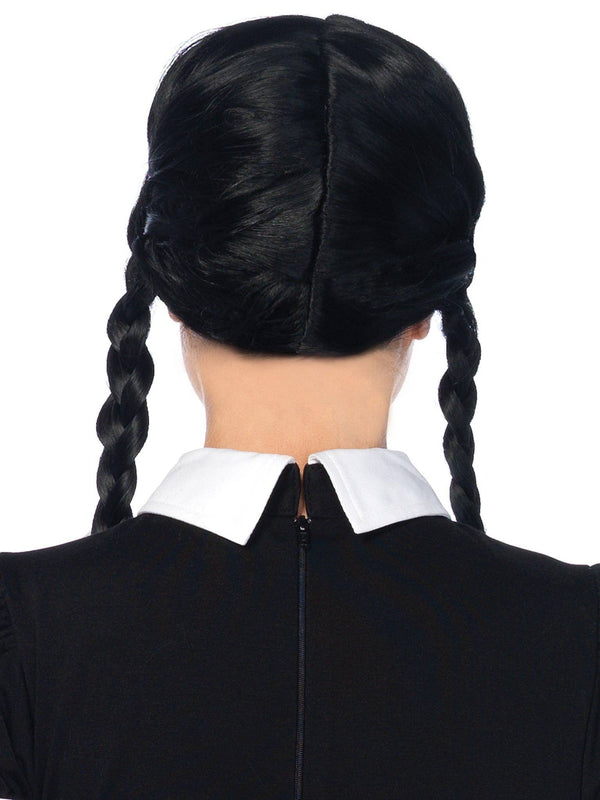 Women's Braided Wednesday Costume Cosplay Wig