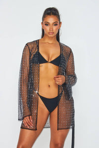 Crystal Cardigan Robe