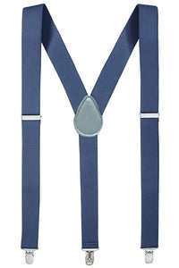 Slim Elastic Sweatband Clip-On Y-Back Suspenders