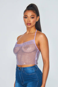 Rhinestone Halter
