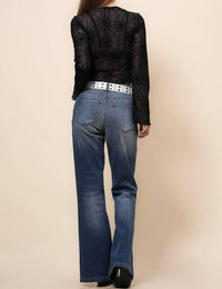 Spider Web Crop Top