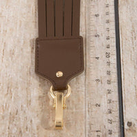 Circle Link Layered Vegan Leather Belt