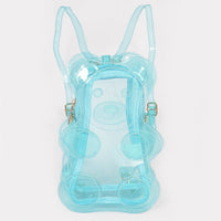 Transparent Teddy Bear Backpac