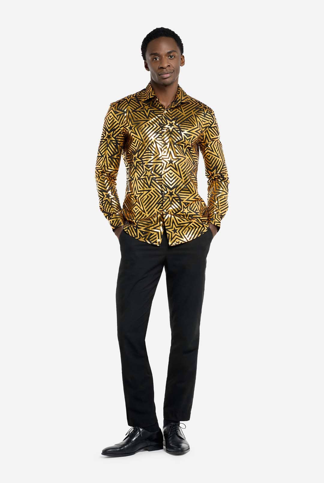 Golden Geo Star Shirt