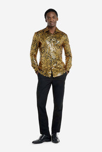 Golden Geo Star Shirt