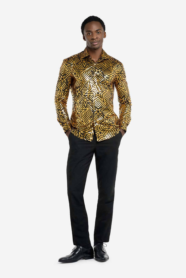 Golden Geo Star Shirt
