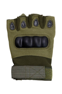 Tactical Half Finger Hard Knuckle Gloves
