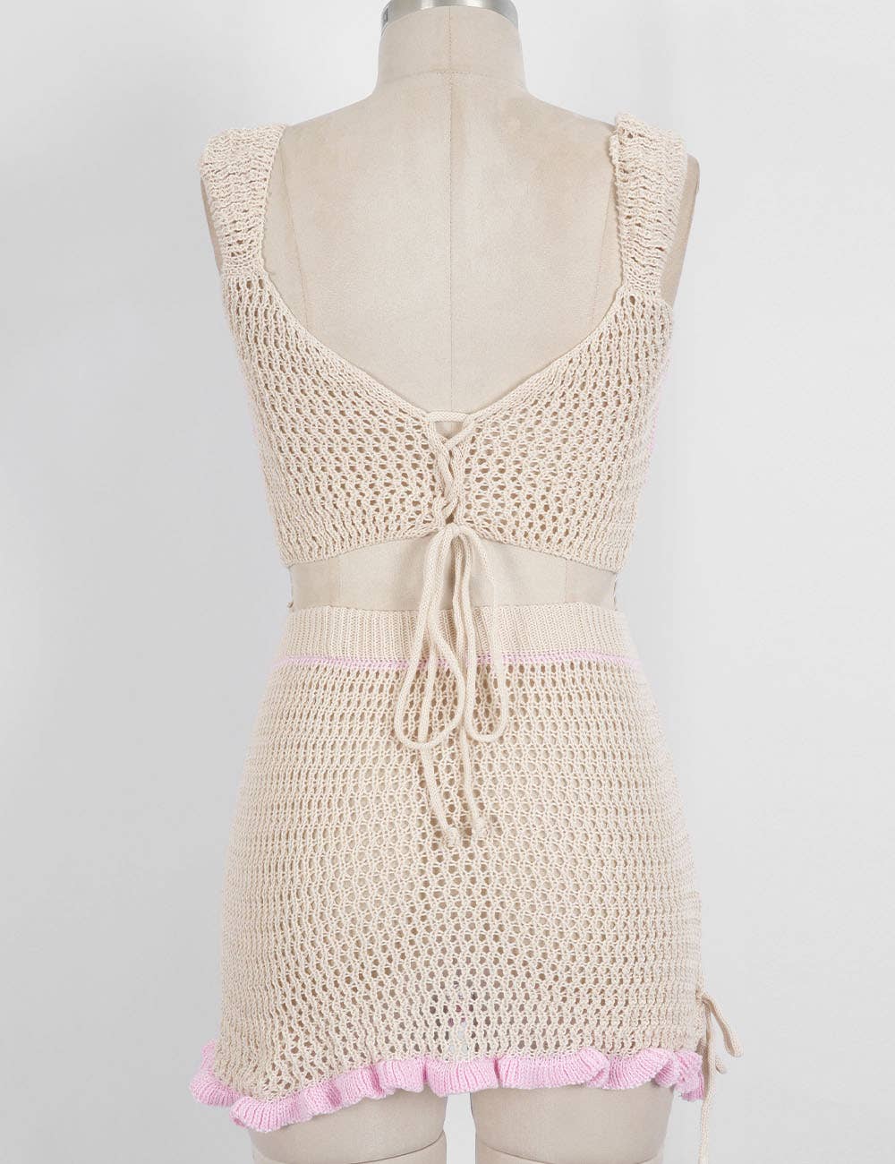 Knit crochet Top or Skirt
