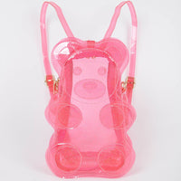 Transparent Teddy Bear Backpac