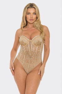 Crystal Sheer Bodysuit
