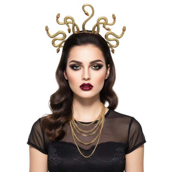 Medusa Snakes Headband