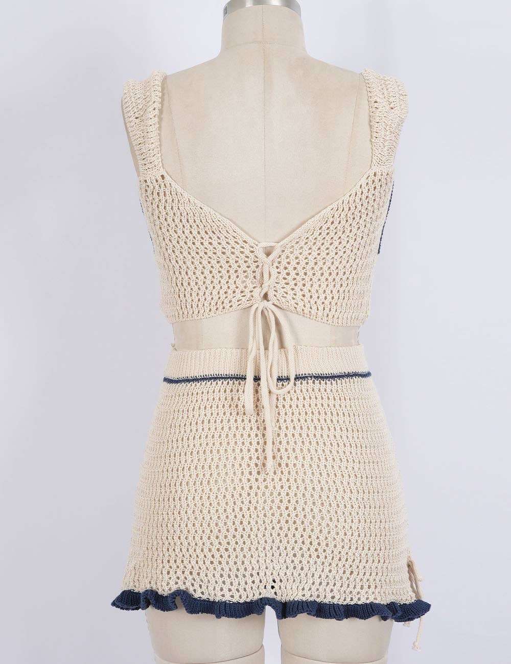 Knit crochet Top or Skirt