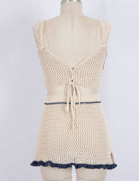 Knit crochet Top or Skirt