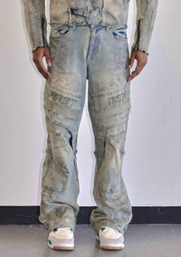 MOTOR RACING Y2K DENIM PANTS
