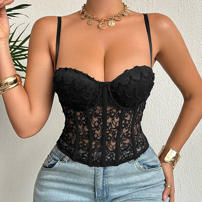 Lace Underwire Bustier