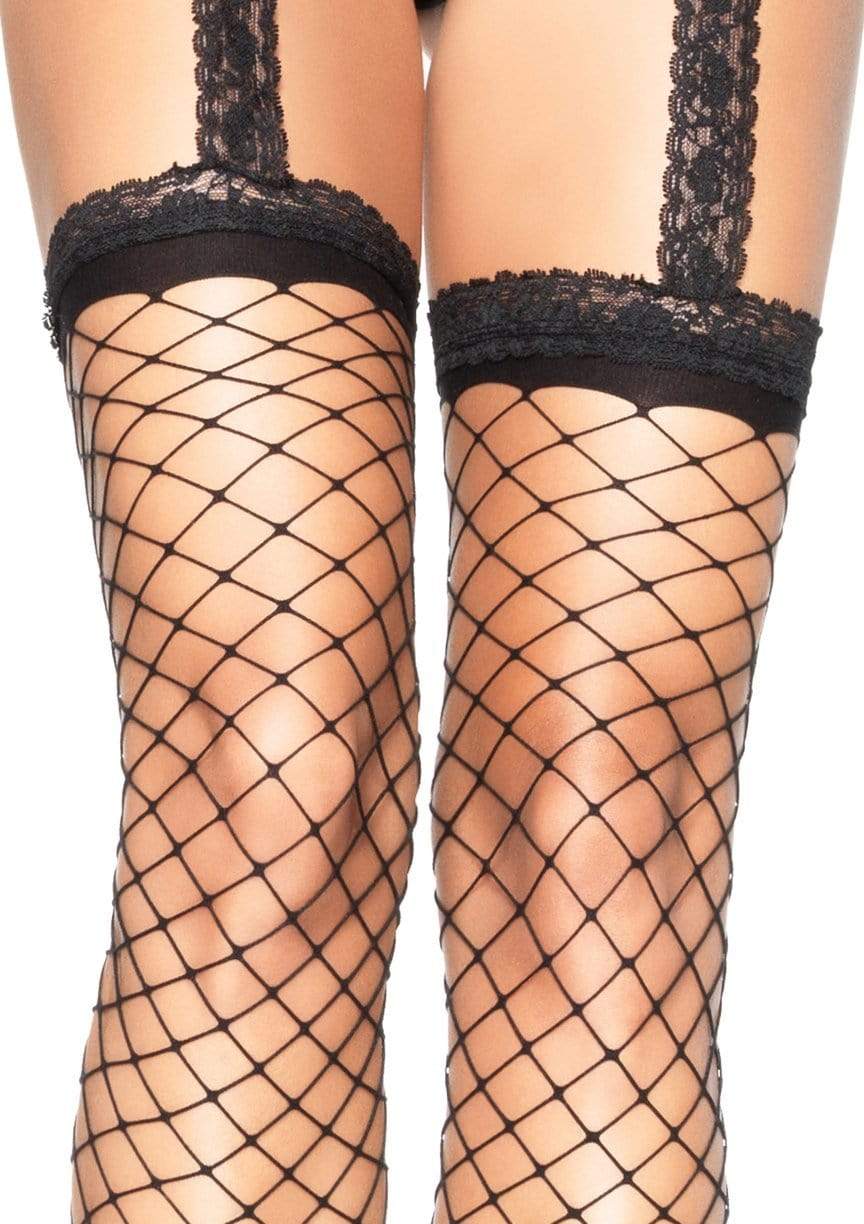Lace Garter Fishnet