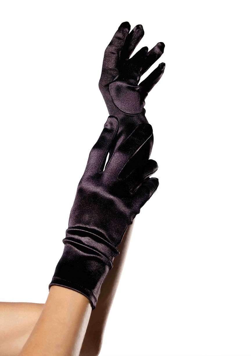 Short Satin Gloves