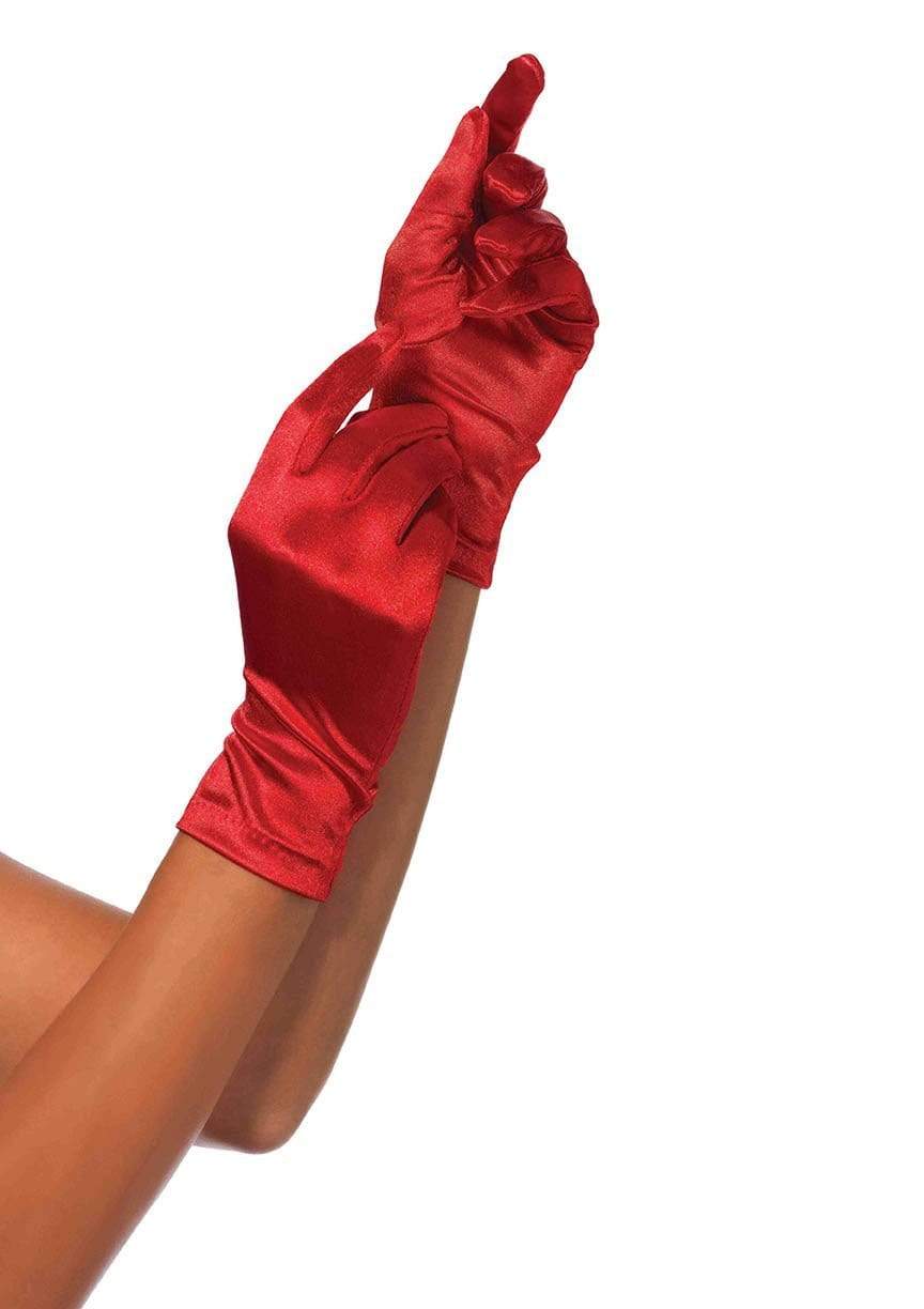 Short Satin Gloves