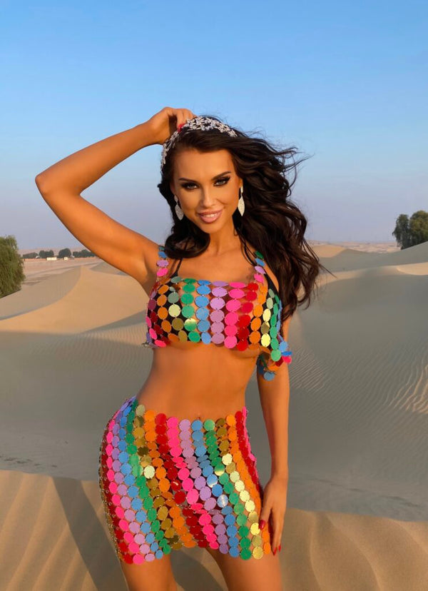 Rainbow Halter ONE SIZE