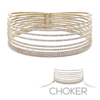 Rhinestone Chokers