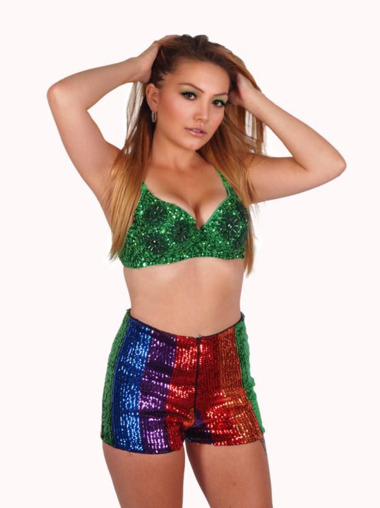 Sequins Shorts