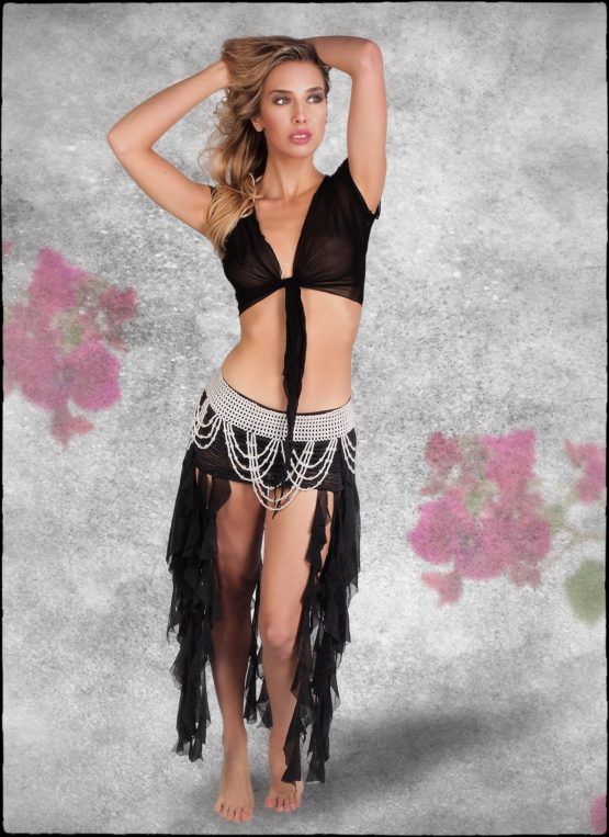Sleeveless Sheer Top
