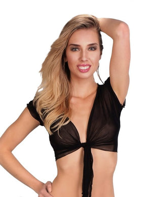 Sleeveless Sheer Top