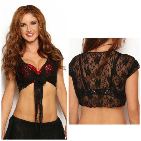 Sleeveless Sheer Top