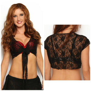 Sleeveless Sheer Top