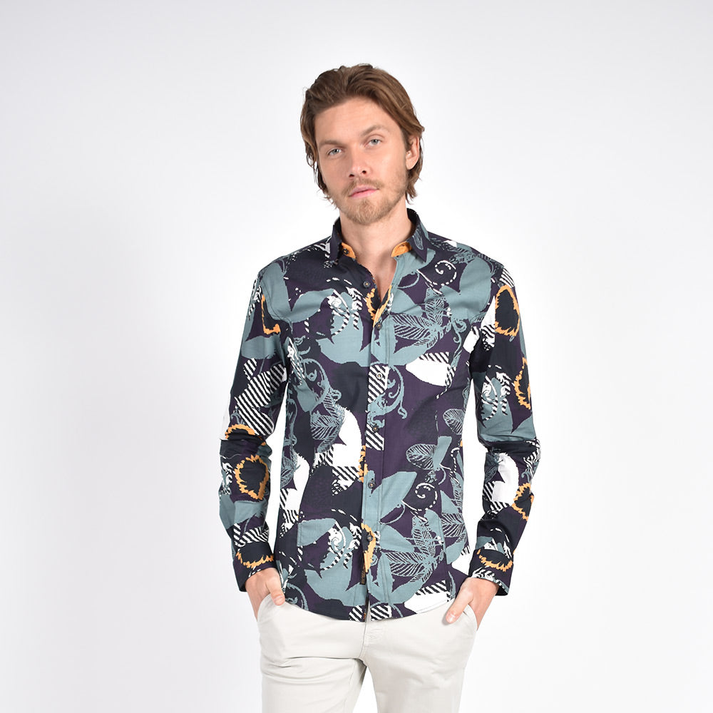 Long Sleeve Slim Cut