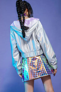 Check Glam Skirt