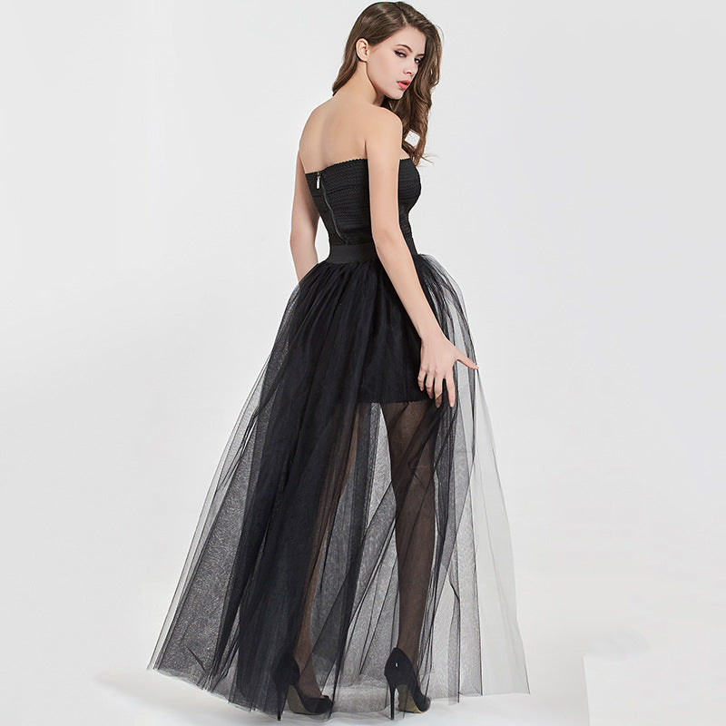 Open Front Skirt ONE SIZE