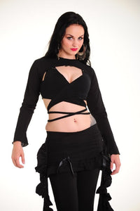 Wrap Top Black