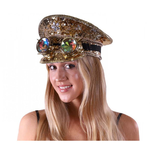 Golden Sparkle Hat