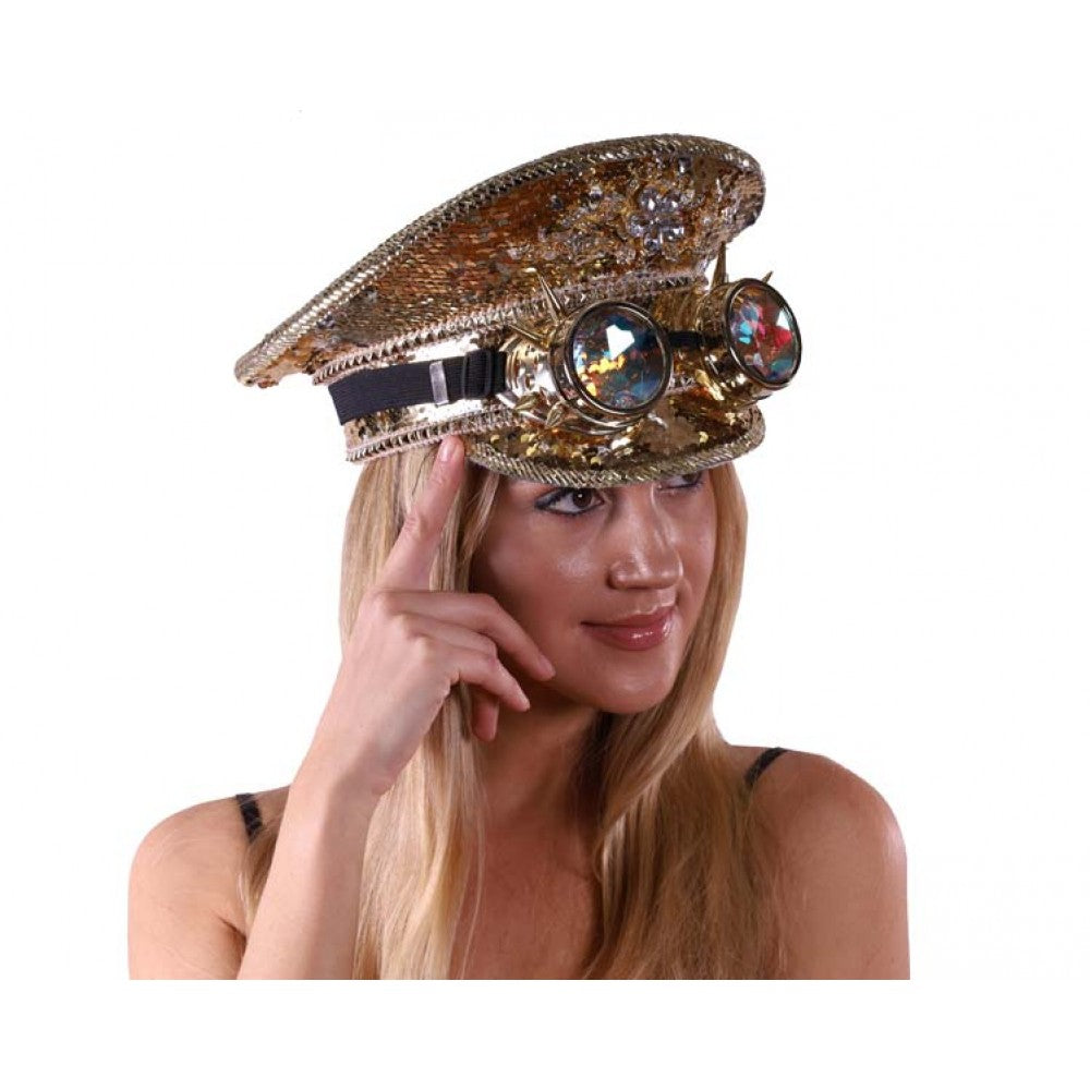 Golden Sparkle Hat