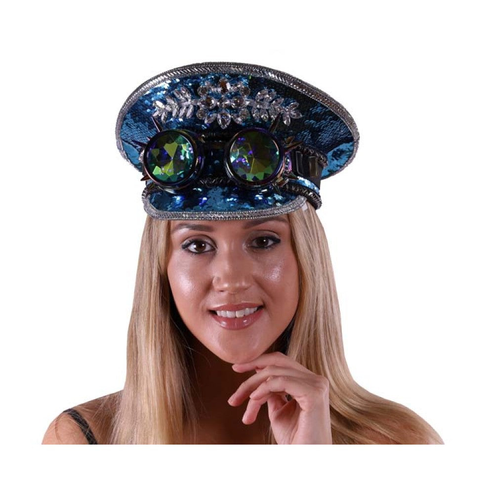 Blue Sparkle Hat