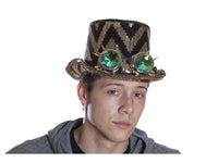 Men Gold Chevron Hat