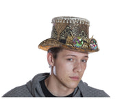 Gold Lace Top Hat