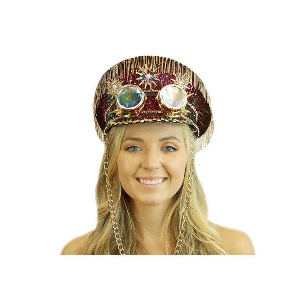 Red Sparkle Hat