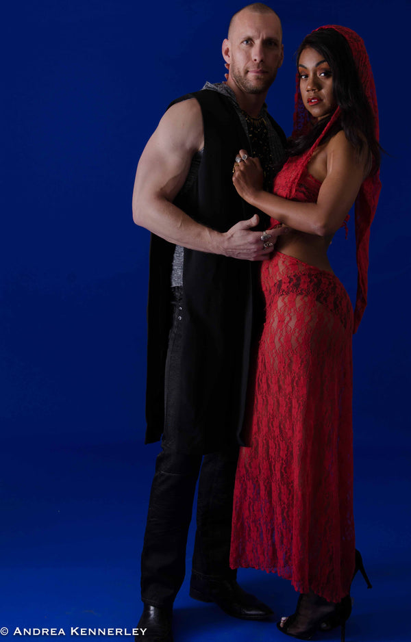Rusty Red Gown