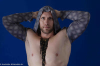 Hooded Sleeves in Celestial