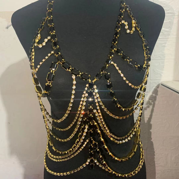 Bright Rhinestone Top