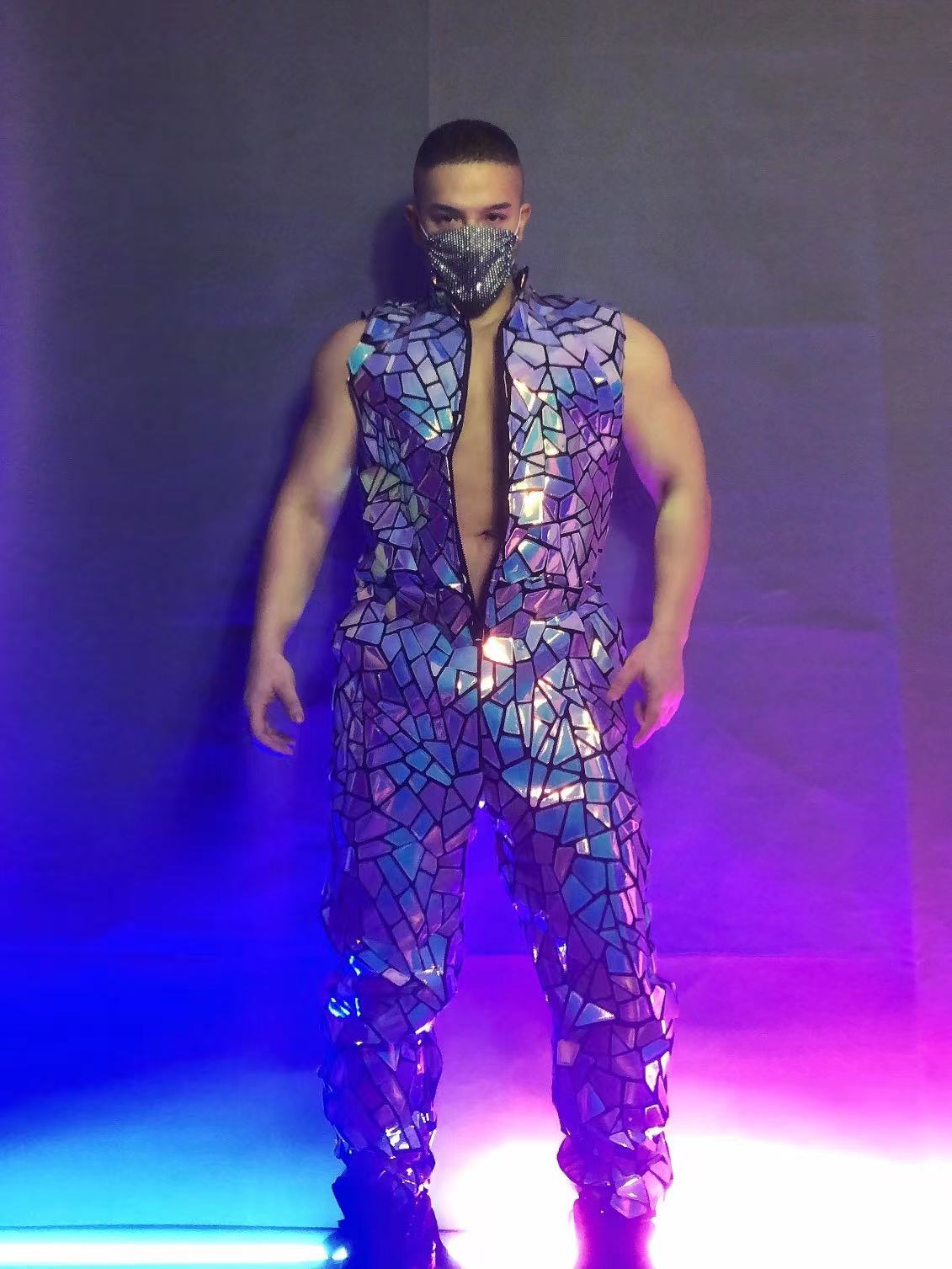 Holo Mens Bodysuit