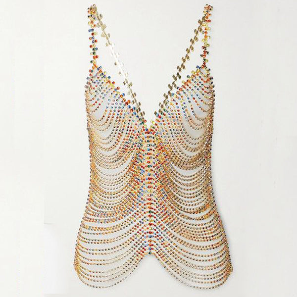 Rainbow Crystal Top