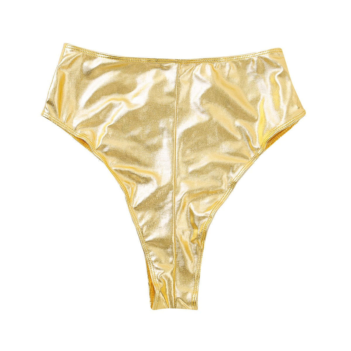 Metallic Cut Out Brief