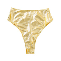 Metallic Cut Out Brief