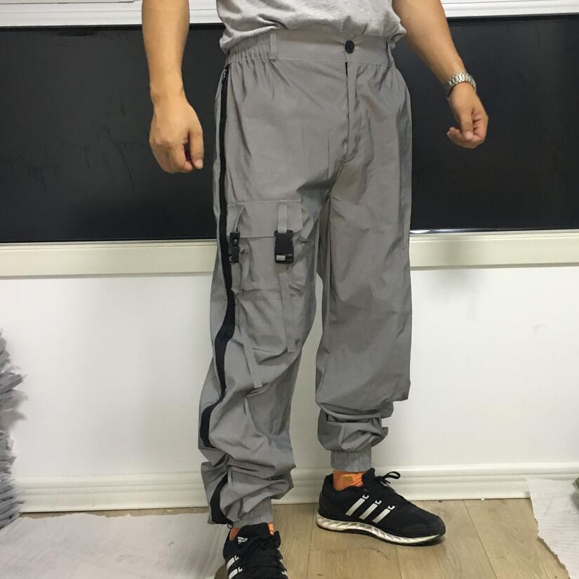 Zip Reflective Men Pant