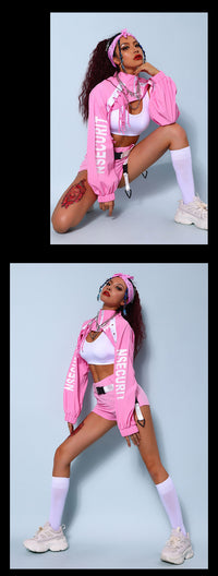Pink Shorts Sets