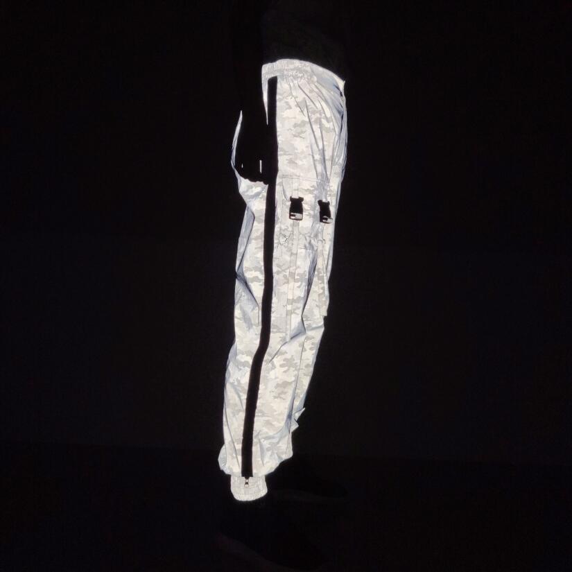 Zip Reflective Men Pant